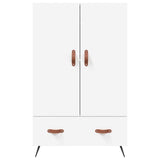 Highboard White 69.5x31x115 cm Engineered Wood 828204