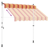 Manual Retractable Awning Multicolour 250 x 115 x 300 cm 42037061