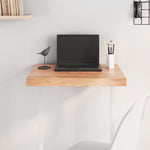 Table Top Light Brown 60x50x cm Treated Solid Wood Oak 3156349
