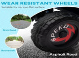 6V Quad Bike with Wear-Resistant Wheels, Forward Backward Function, for Ages 18-36 Months, Blue T3398P422371
