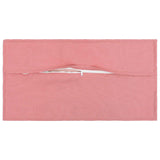 Cushion with Pillow HOUTEN 6 pcs Pink Faux Linen 933523