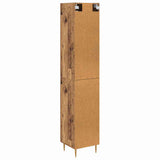 Highboard 2 pcs Old Wood Engineered Wood 3415674
