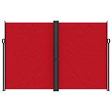 Retractable Side Awning Red 220x600 cm 4004672