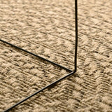 Rug ZIZUR Brown 230 x 160 cm Polypropylene 42000857
