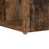 Desk with Shelf Old Wood 108 x 55 x 103.5 cm Engineered Wood 869464