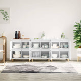 Sideboards 3 pcs White 60x35x70 cm Engineered Wood 3185767