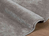 Area Rugs Round GALATI Grey 160 CM Polyester 42022828