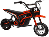 24V Electric Motorbike with Twist Grip Throttle, Music, Horn, 12" Pneumatic Tyres, 16km/h Max Speed T3398P348403