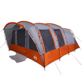 Family Tent Tunnel 8-Person Grey Waterproof 94751