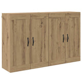 Wall-mounted Cabinet 2 pcs Artisan Oak 69.5 x 34 x 90 cm 3415575