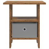Bedside Table 2 pcs Old Wood 41 x 40 x 45 cm Engineered Wood 8000433