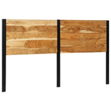 Headboard 180 cm Solid Wood Acacia and Iron 4017557