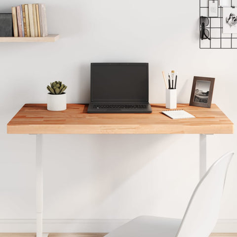 Table Top 100x60x4 cm Rectangular Solid Wood Beech 3188900