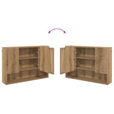 Mirror Cabinet Artisan Oak 80 x 17 x 55 cm Engineered Wood 883363