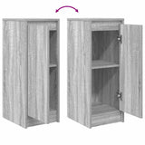 Sideboard Grey Sonoma 29.5x34x76 cm Engineered Wood 861612