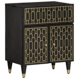 Bedside Cabinet 50x33x60 cm Solid Wood Mango 358331