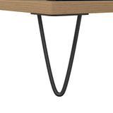 Bathroom Cabinet Artisan Oak 30x30x100 cm Engineered Wood 857209