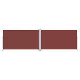 Retractable Side Awning Brown 180x600 cm 318003