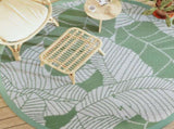 Outdoor Carpet ARAKIL Green 200 cm PP 368590