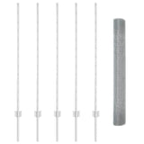 Fence and Post Silver 1.2 x 10 m Steel 3336330