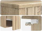 Bathroom Furniture Set Sonoma Oak Engineered Wood 3404312