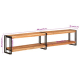 TV Cabinet 200x30x40 cm Solid Wood Acacia 356181
