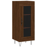 Sideboard Brown Oak 34.5x34x90 cm Engineered Wood 828795