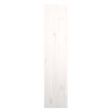 Radiator Cover White 79.5x19x84 cm Solid Wood Pine 822567