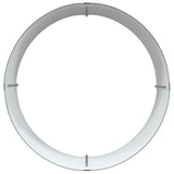 Garden Raised Bed Brown 80 x 80 x 44 cm Steel 42008141