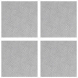 Stair Tread Square 4 pcs Silver 40 x 40 cm Aluminium 4104316