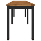 Garden Bench 201 x 35 x 45 cm Solid Acacia Wood Rectangular 901301
