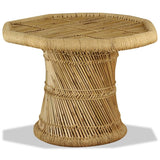 Coffee Table Bamboo Octagon 60x60x45 cm 244219