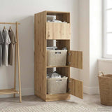 Laundry Cabinet Artisan Oak 50 x 68 x 162 cm Engineered wood 3422799