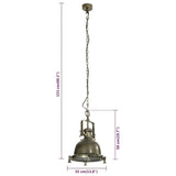 Pendant Lighting 35x35x153 cm Aluminium 357843
