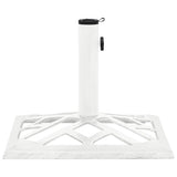 Umbrella Base White 44x44x31 cm Cast Iron 317761