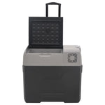 Cool Box with Wheel and Handle Black&Grey 40 L Polypropylene 3154650