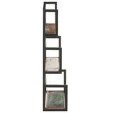 Wall Shelf 60x20x85 cm Solid Reclaimed Wood 321075