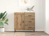 Sideboard with Drawer Artisan Oak 69.5 x 34 x 90 cm 881637