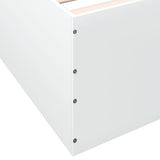 Bed Frame without Mattress White 150x200 cm 3280916