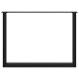 Coffee Table Leg Set of 2 Black Powder-coated steel Standard 4013212