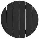Garden Bar Set 3 pcs Black HDPE 3335802