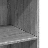 Highboard Grey Sonoma 70x41x124 cm Engineered Wood 846409