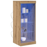 LED Sideboard Artisan Oak 41 x 37 x 100 cm Engineered Wood 863055