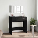 Dressing Table with Mirror Black 80x39x80 cm 840703