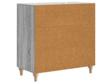 Sideboard Grey Sonoma 66 x 34.5 x 90 cm Engineered Wood 894181