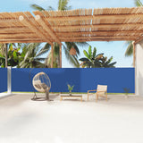Retractable Side Awning Blue 160x1200 cm 318070