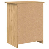 Bedside Cabinet with Drawer BODO Honey Brown 53 x 38.5 x 67 cm 42023478