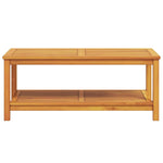 Coffee Table Brown 70 x 40 x 45 cm Solid acacia wood 4108105