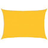 Sunshade Sail 160 g/m Rectangular Yellow 3.5x5 m HDPE 311572