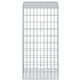 Gabion with 5 mm Wire and 5x10 cm Mesh 50x50x100 cm 3464731